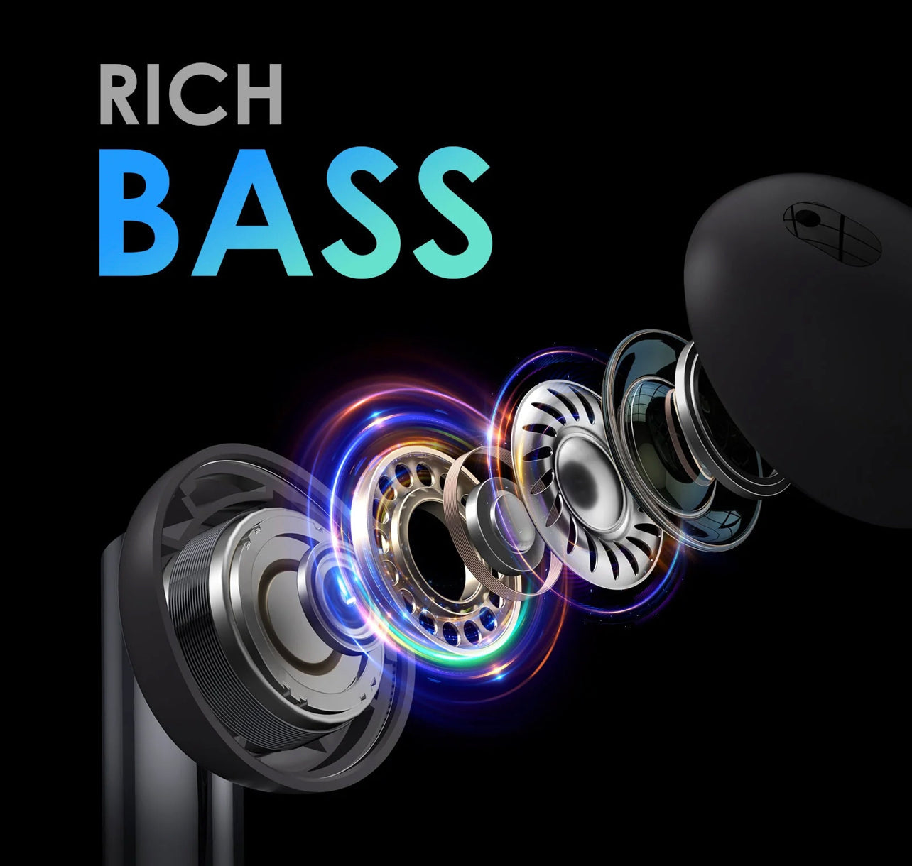 Oraimo FreePods Pro ANC | Active Noise cancellation - Warranty 365 days بضمان سنة سماعات أذن لا سلكية لعزل الضوضاء وتشغيل يدوم لفترة طويلة