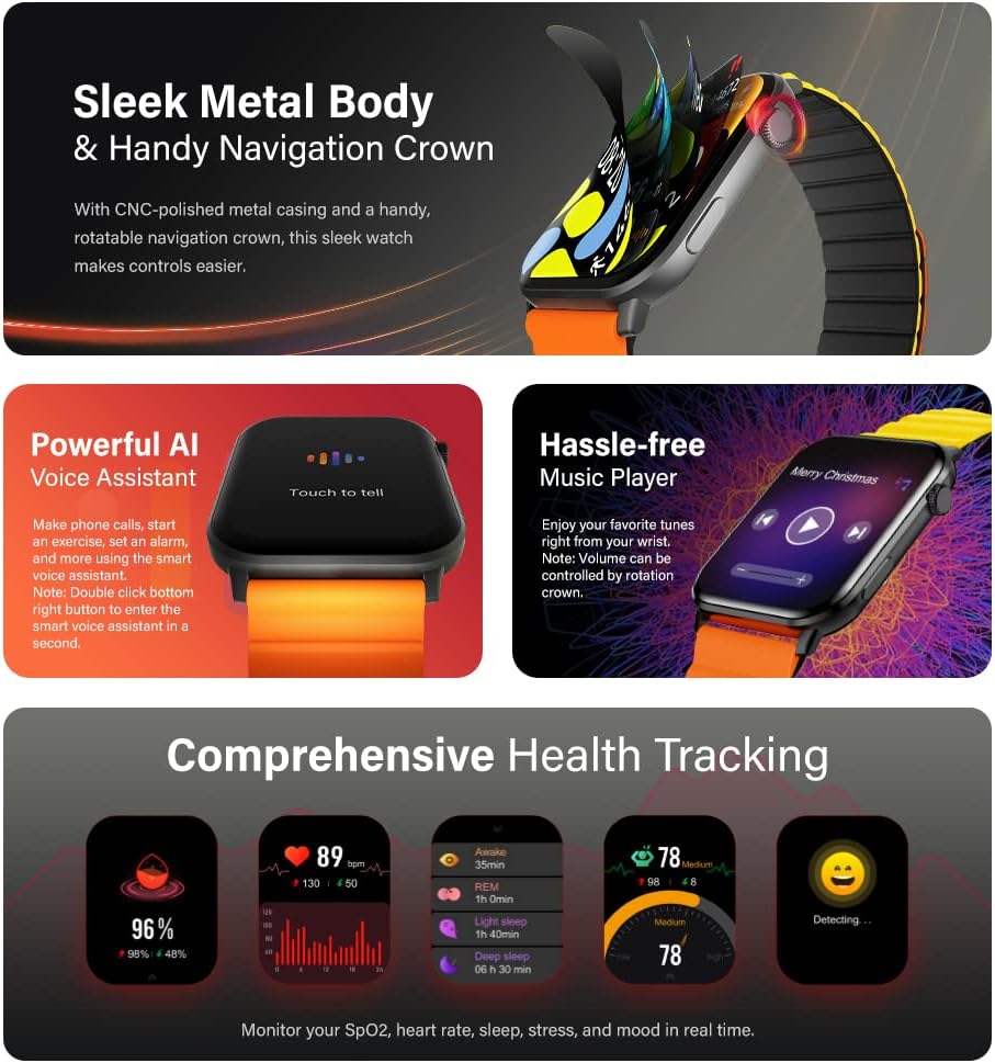 Kieslect KS Pro Smart Watch 2 Straps - Global Version