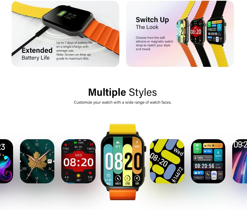 Kieslect KS Pro Smart Watch 2 Straps - Global Version