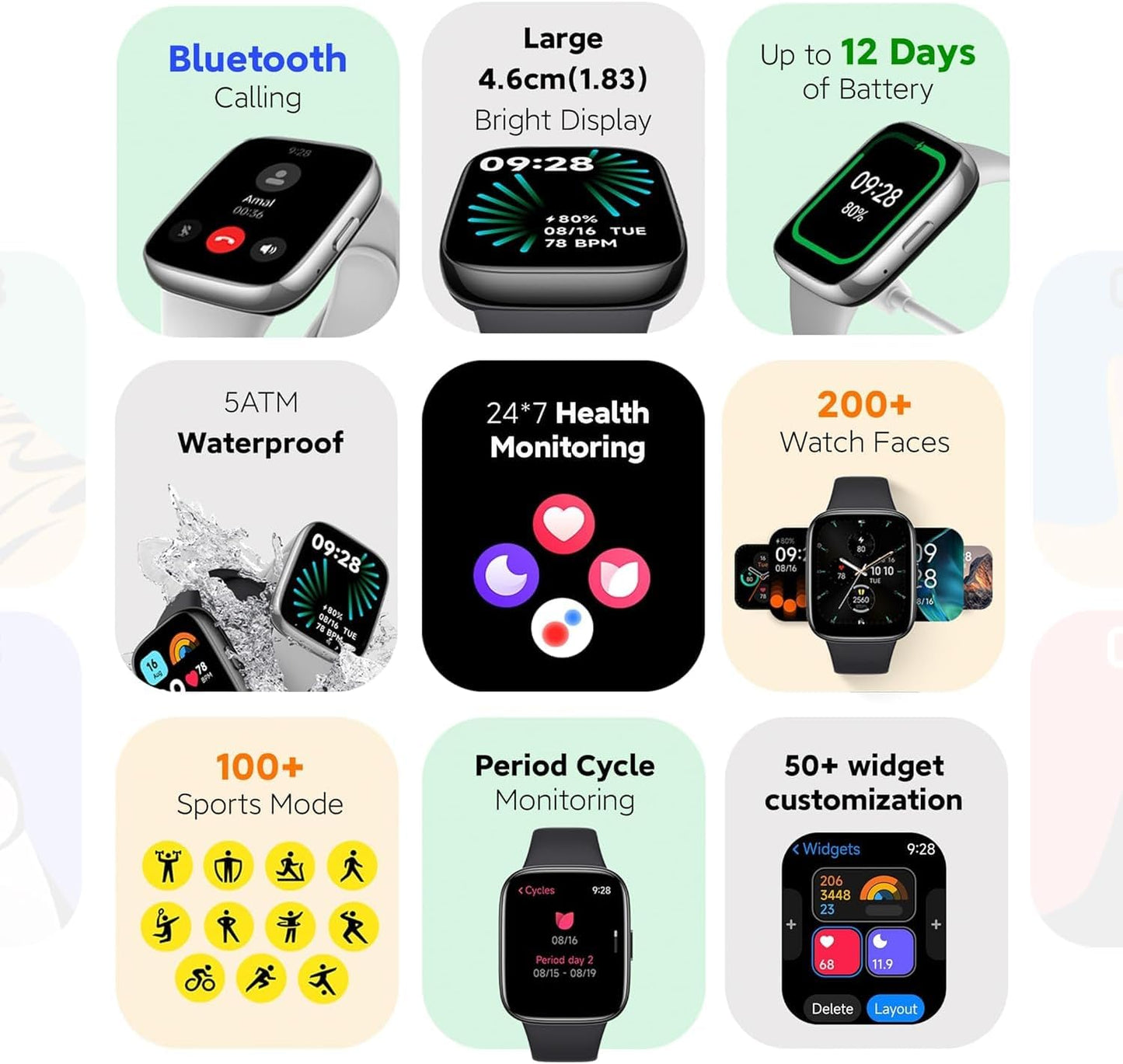 Xiaomi Redmi Watch 3 Active - Local Warranty 12 Months