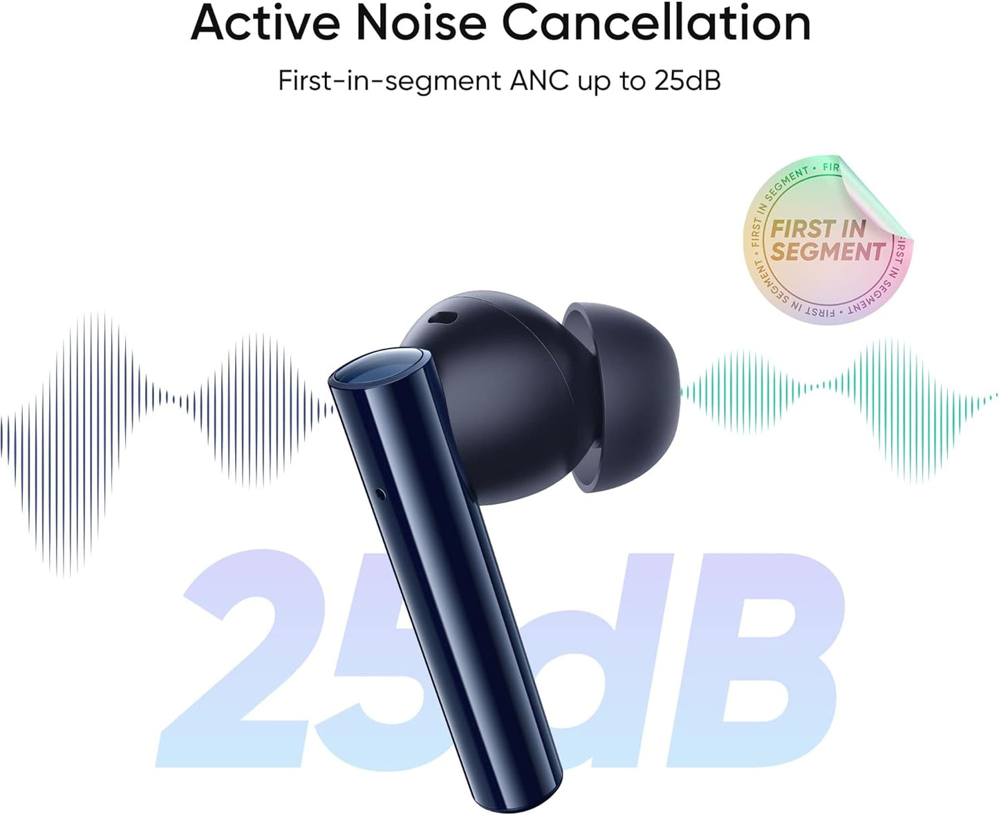 Realme Buds air 2 Earbuds Black - Global Version