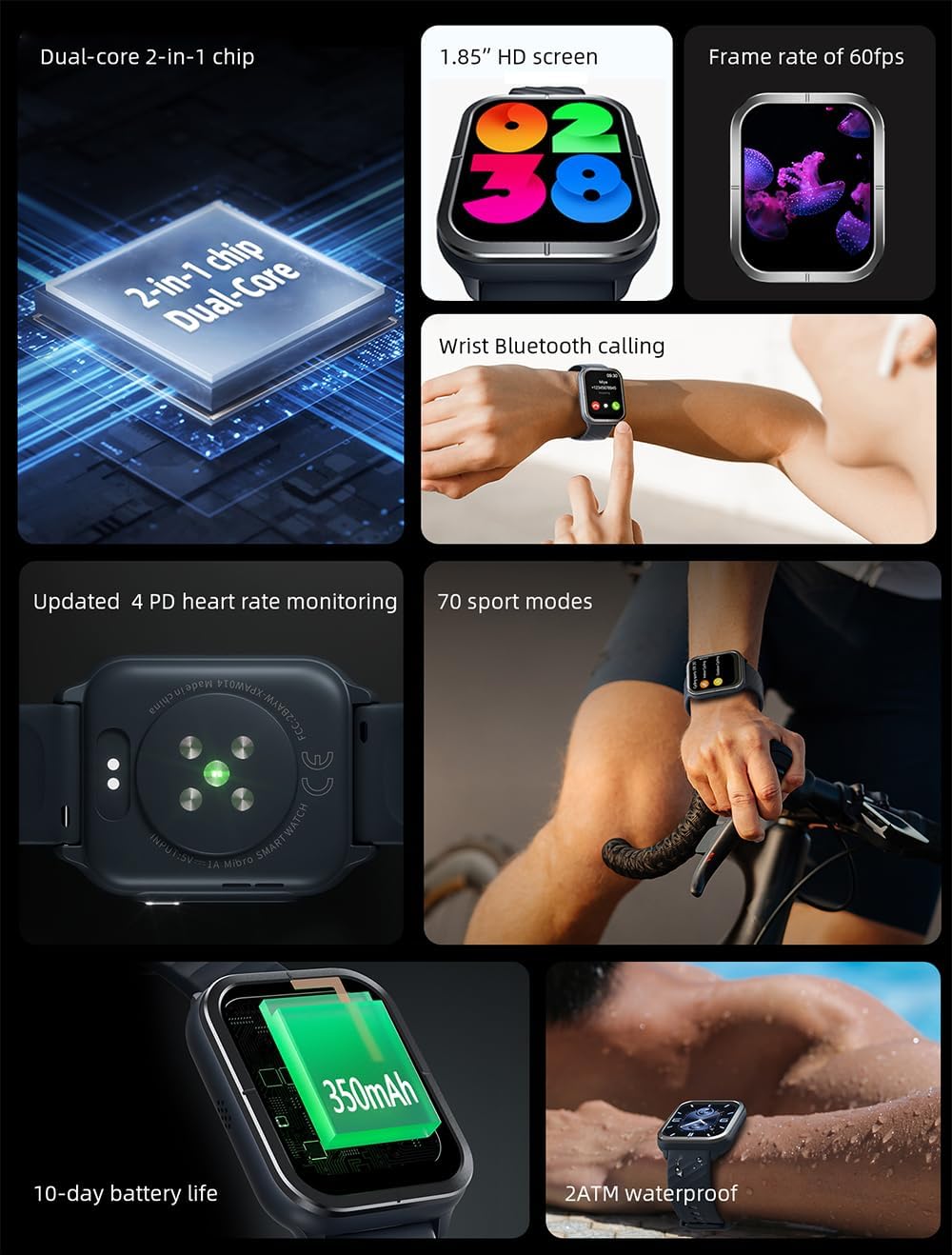 Mibro Smart Watch C3- Global Version