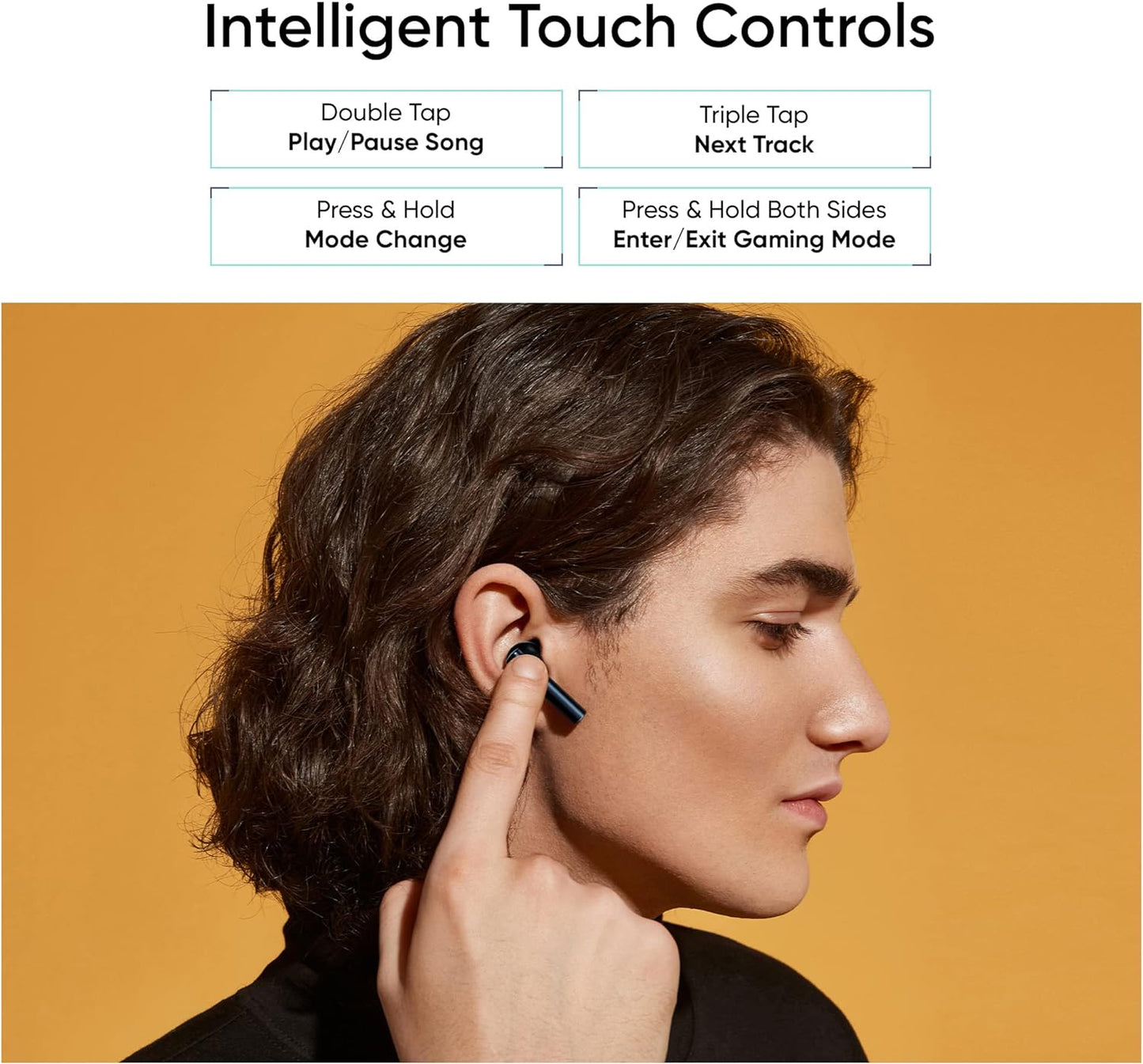 Realme Buds air 2 Earbuds Black - Global Version