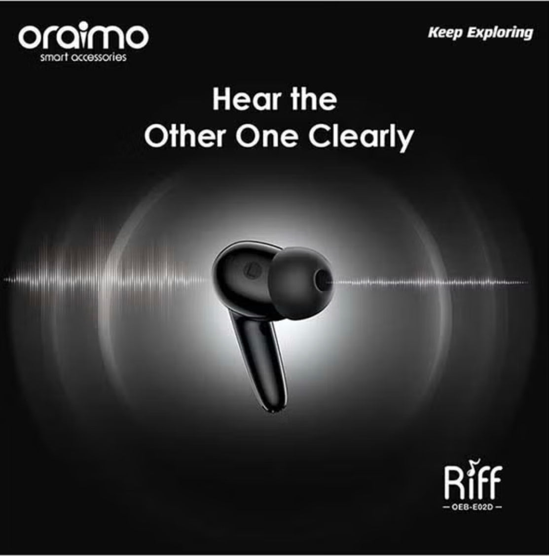 Oraimo Riff TWS True Wireless Earbuds