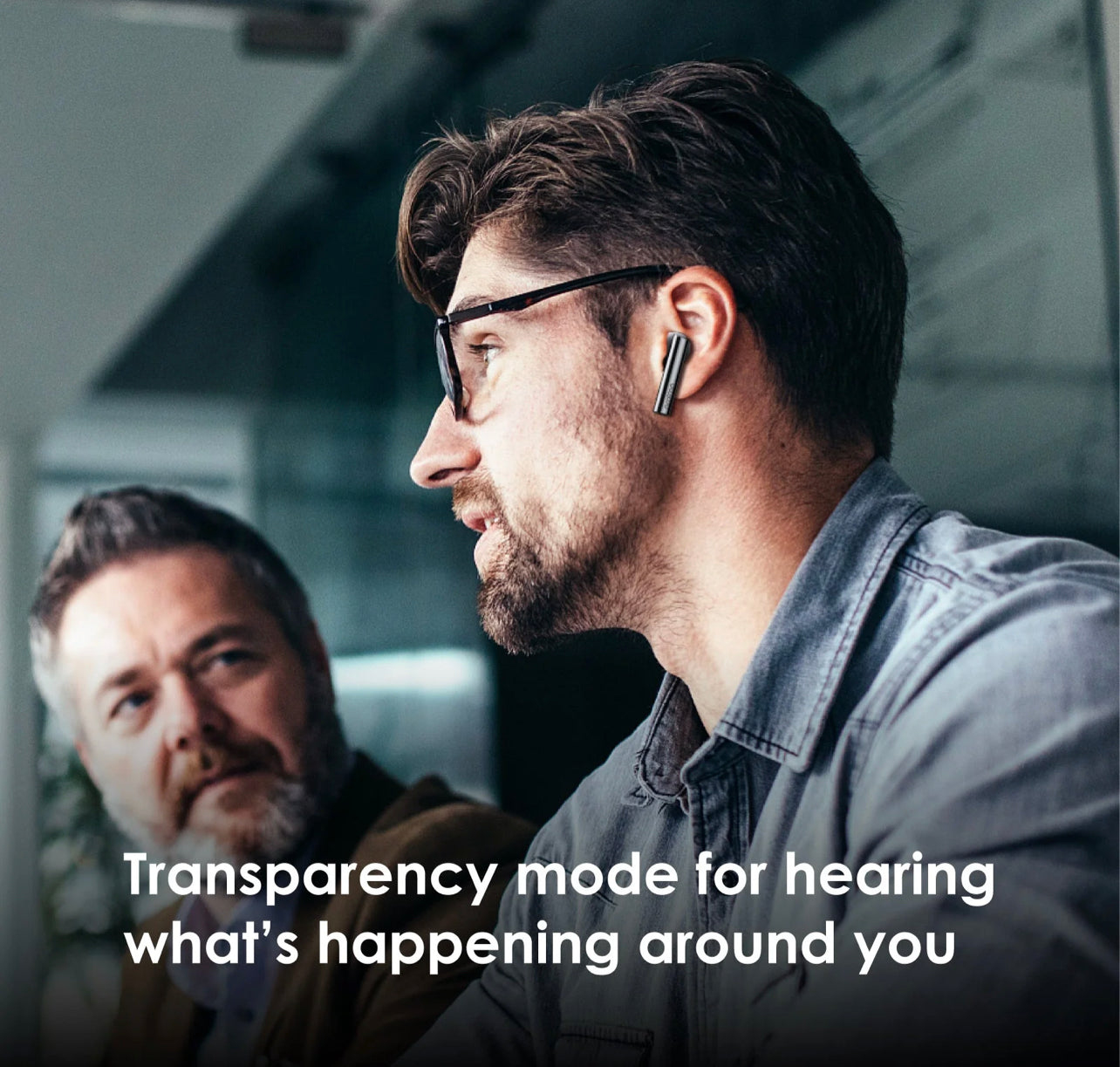 Oraimo FreePods Pro ANC | Active Noise cancellation - Warranty 365 days بضمان سنة سماعات أذن لا سلكية لعزل الضوضاء وتشغيل يدوم لفترة طويلة