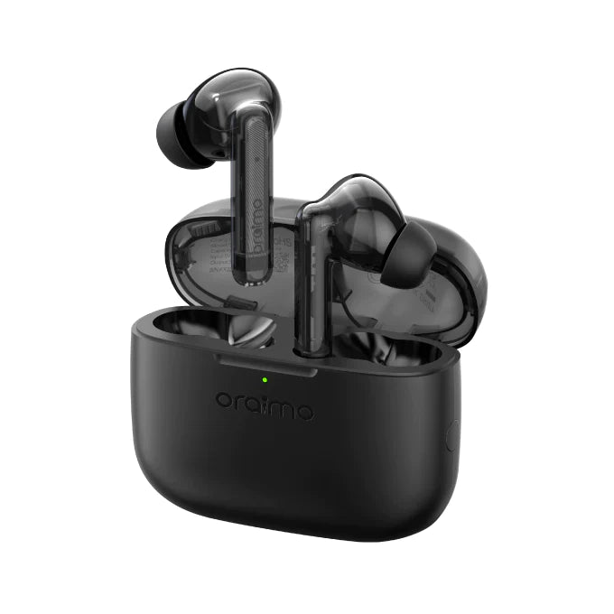 Oraimo FreePods Lite W330 - True Wireless Earbuds IPX5-Water Resistant, with 2 Mics - ضمان سنه من الوكيل