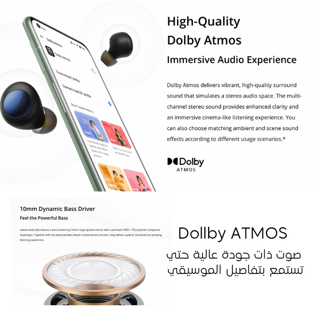 Realme Buds Q2s - local warranty 12 months