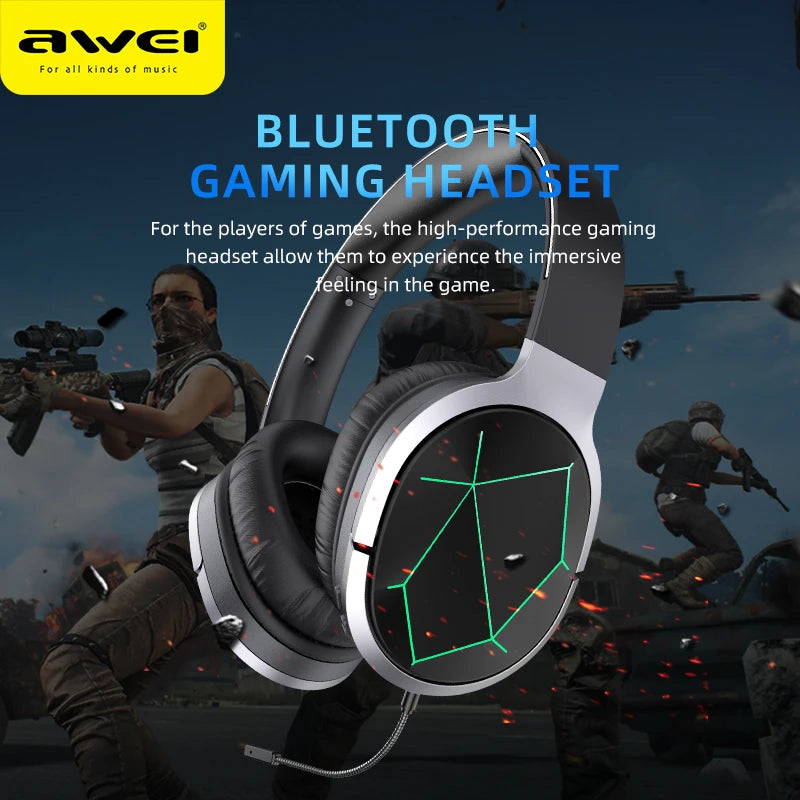 Awei A799BL Foldable Wireless Headphone - Black