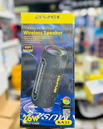 Awei KA33 Bluetooth Speaker 26W Hi-Fi Music Waterproof Outdoor Speaker With Dynamic RGB Lighting - Local Warranty - 6 Months