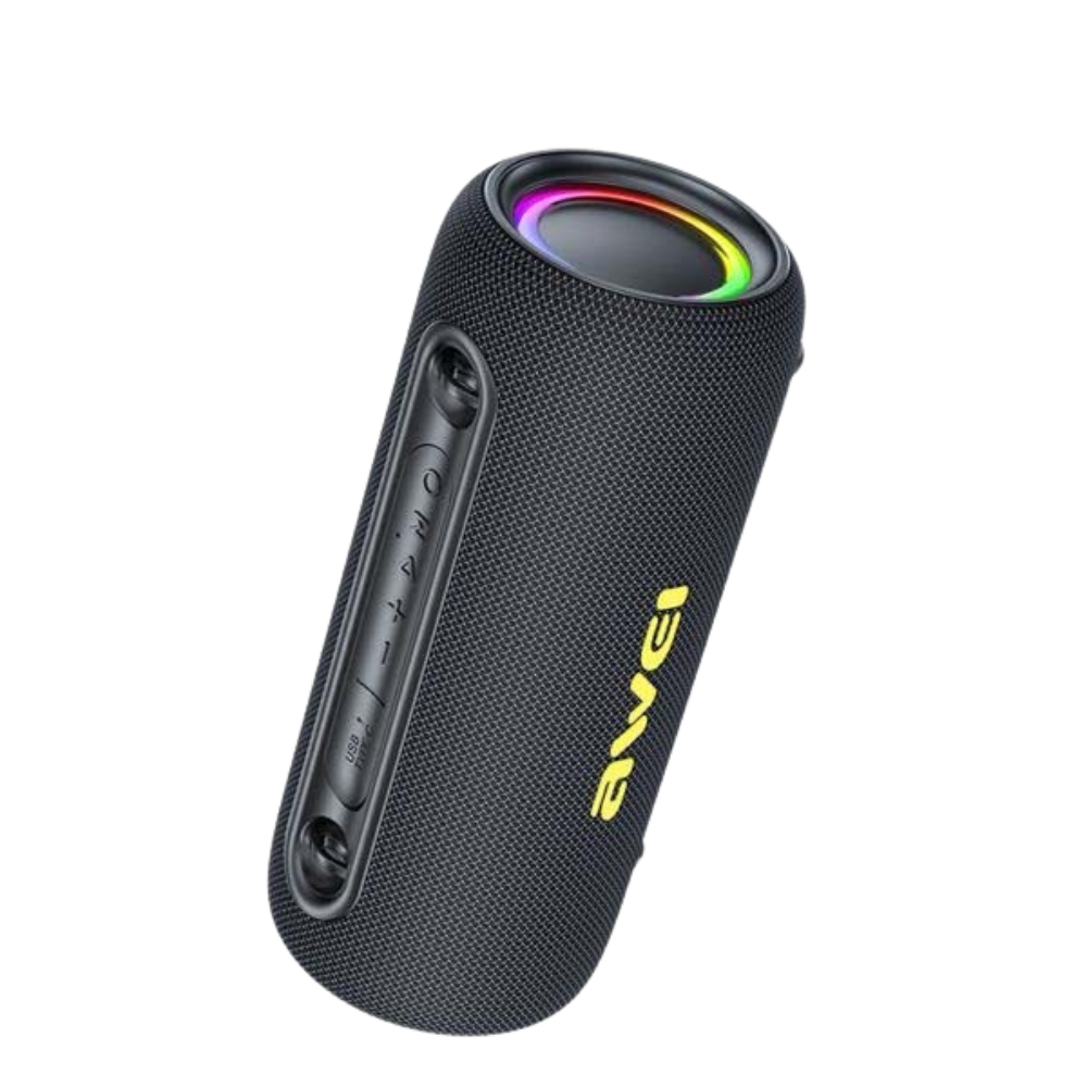 Awei KA33 Bluetooth Speaker 26W Hi-Fi Music Waterproof Outdoor Speaker With Dynamic RGB Lighting - Local warranty - 6 Months