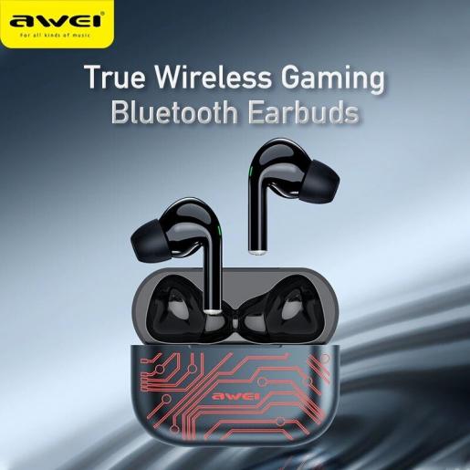 Awei T29 Pro TWS Bluetooth Earbuds In-ear Touch Control, RGB, Gaming, Waterproof IP67