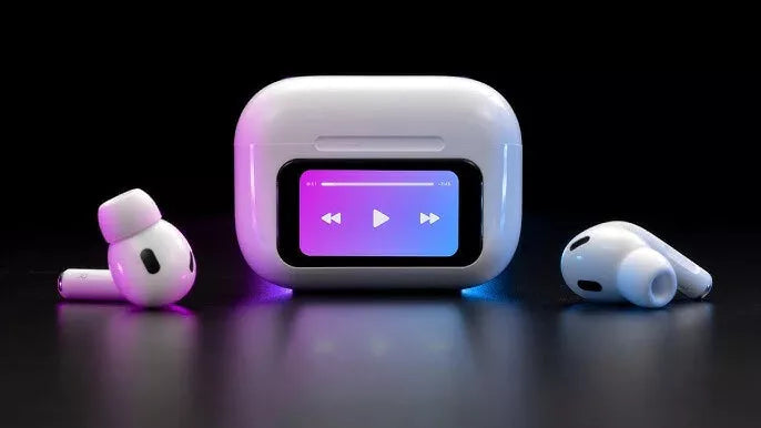 ( عرض العيد - ينتهي في 2 ابريل) سماعة ايربودز بشاشة تاتش Touch Screen Bluetooth Headset With Screen TWS -M2 Pods|X-INOVA