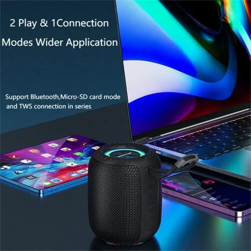 Awei Y526 TWS Wireless Bluetooth Speaker Portable Outdoor Hifi Loudspeaker Waterproof Music Sound Box - Local waaranty - 6 Months