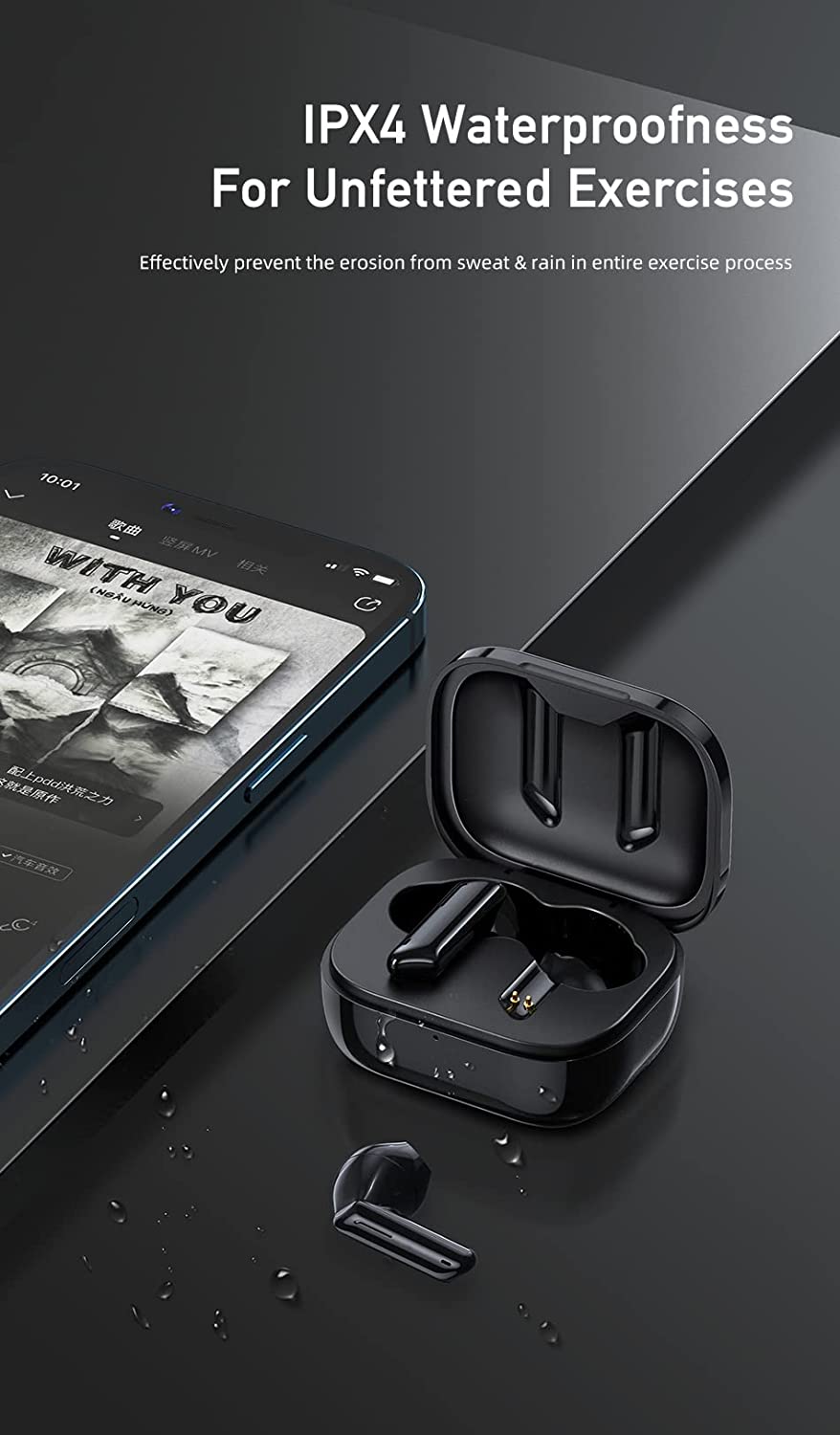 Awei T36 Earbuds - Black