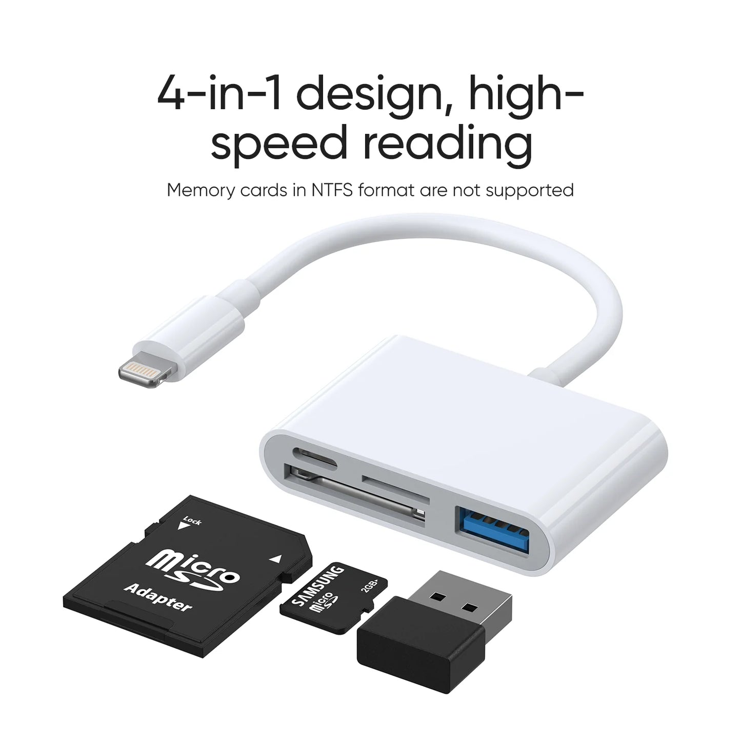 Joyroom S-H142 4 In1 Card Reader