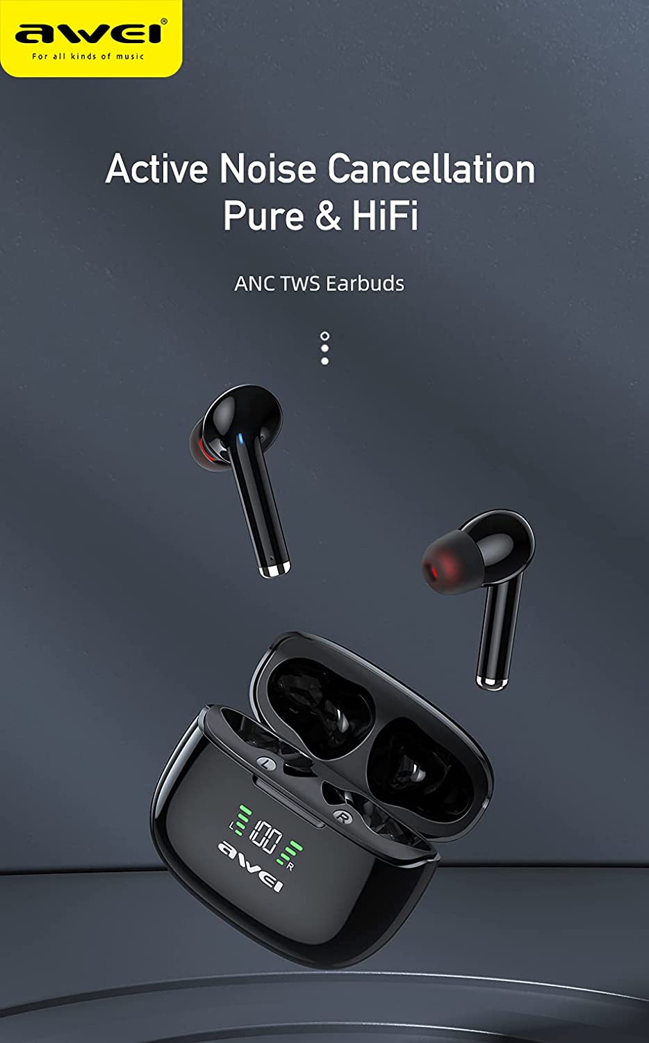 Awei TA8 ANC Earbuds