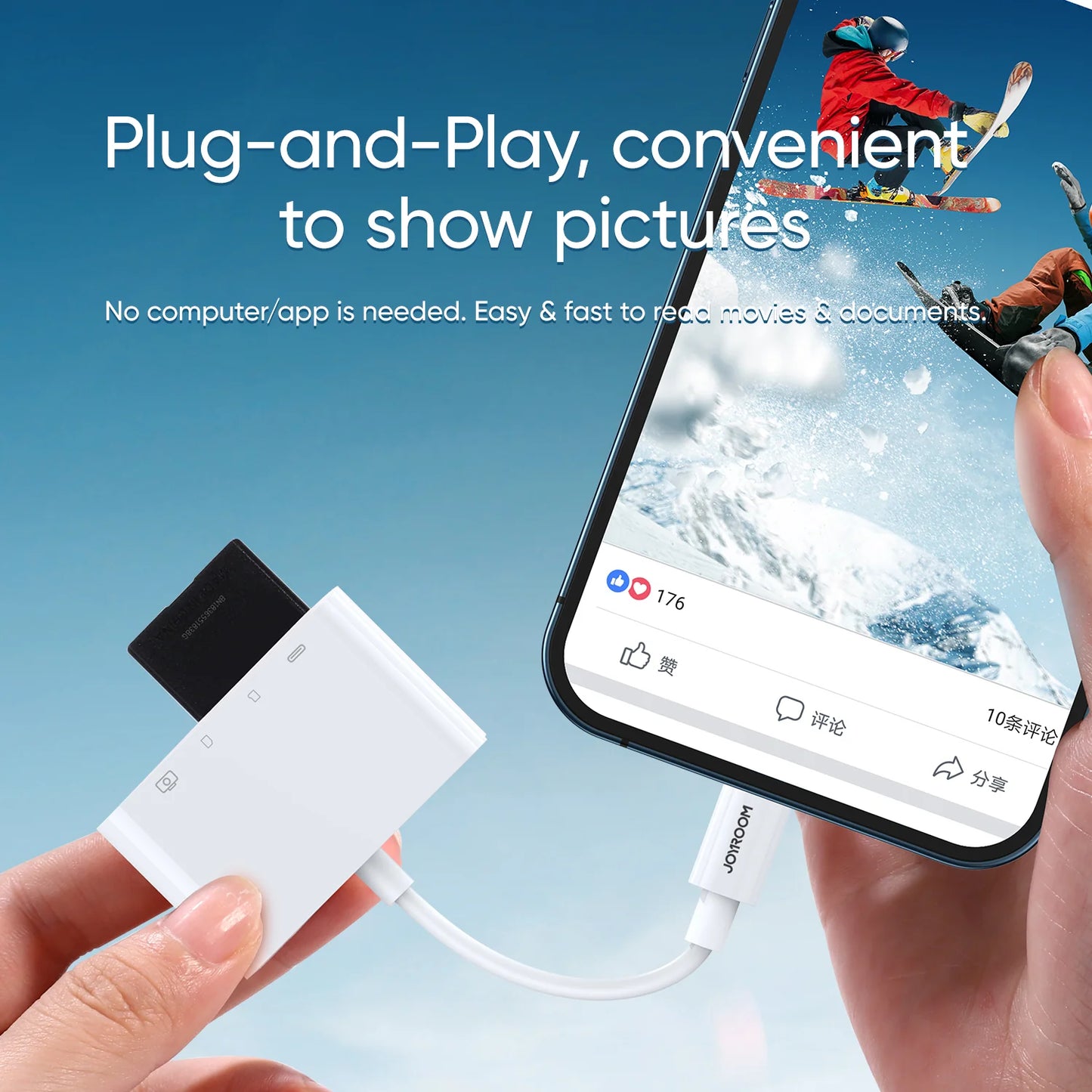 Joyroom S-H142 4 In1 Card Reader