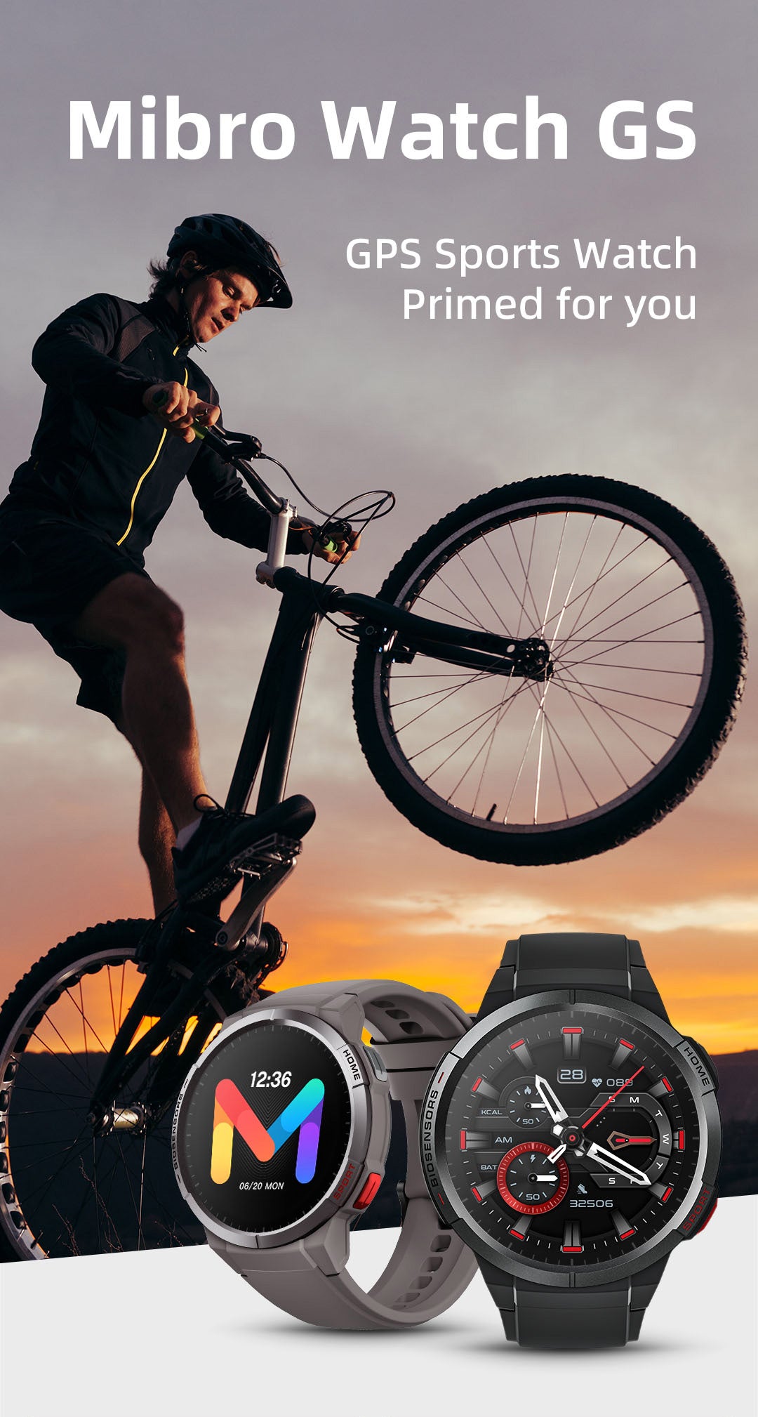 XIAOMI MibroWatch GS – BLACK