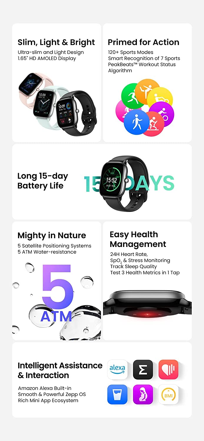Amazfit GTS Mini Smart Watch