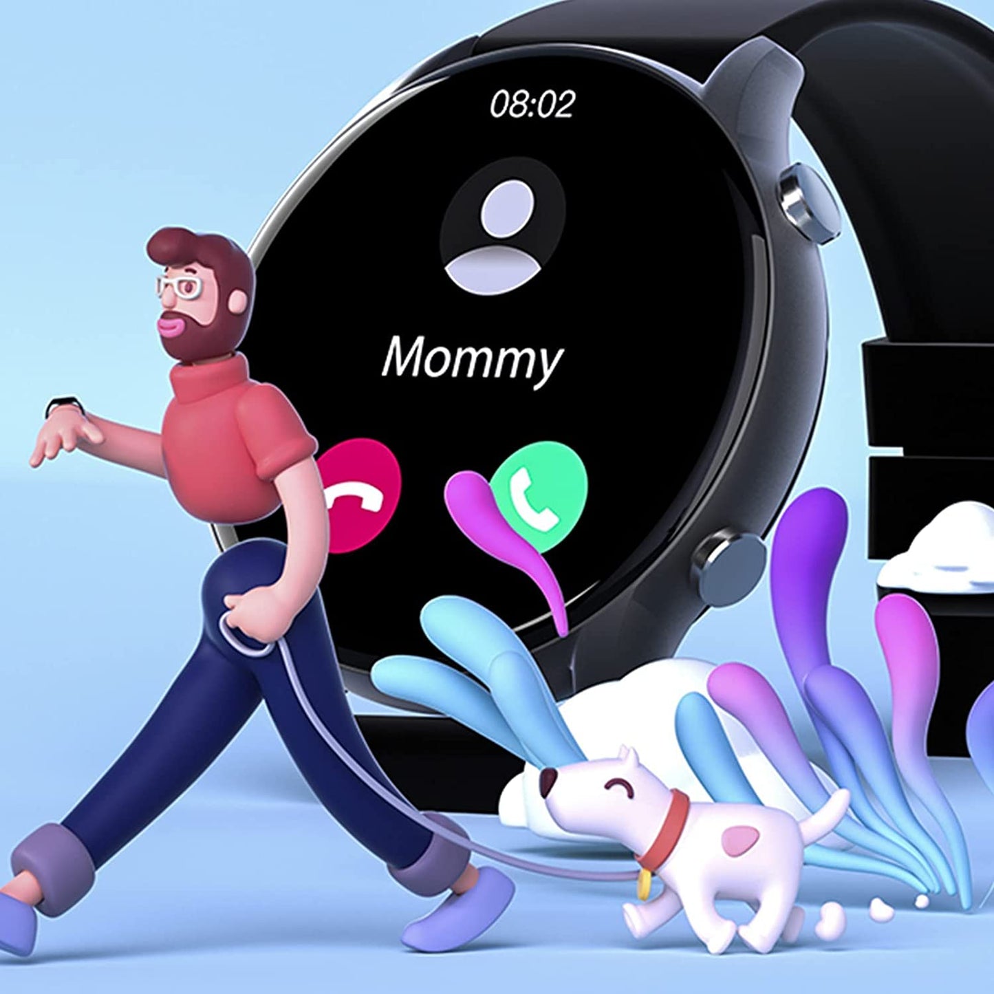 Kieslect YFT2024EU KR Calling Smart Watch