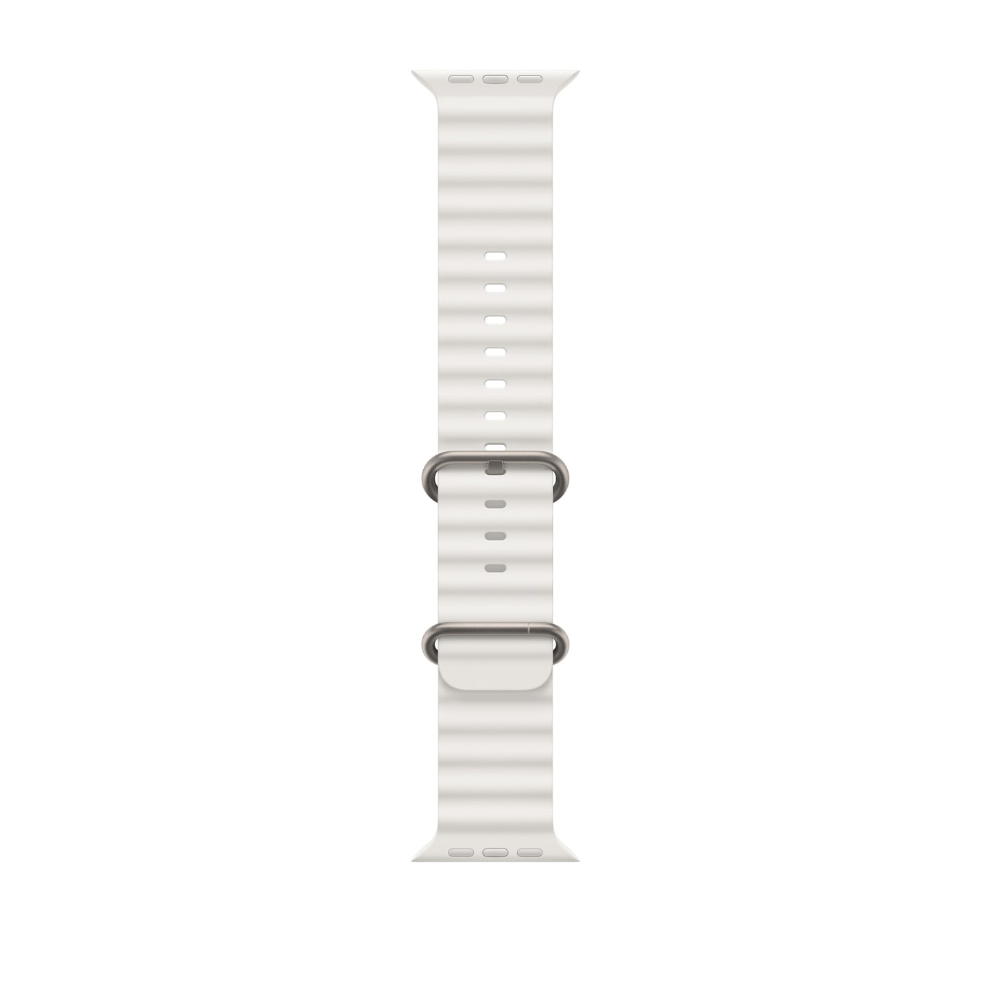 Soft Silicone iWatch Strap Series Ultra -White