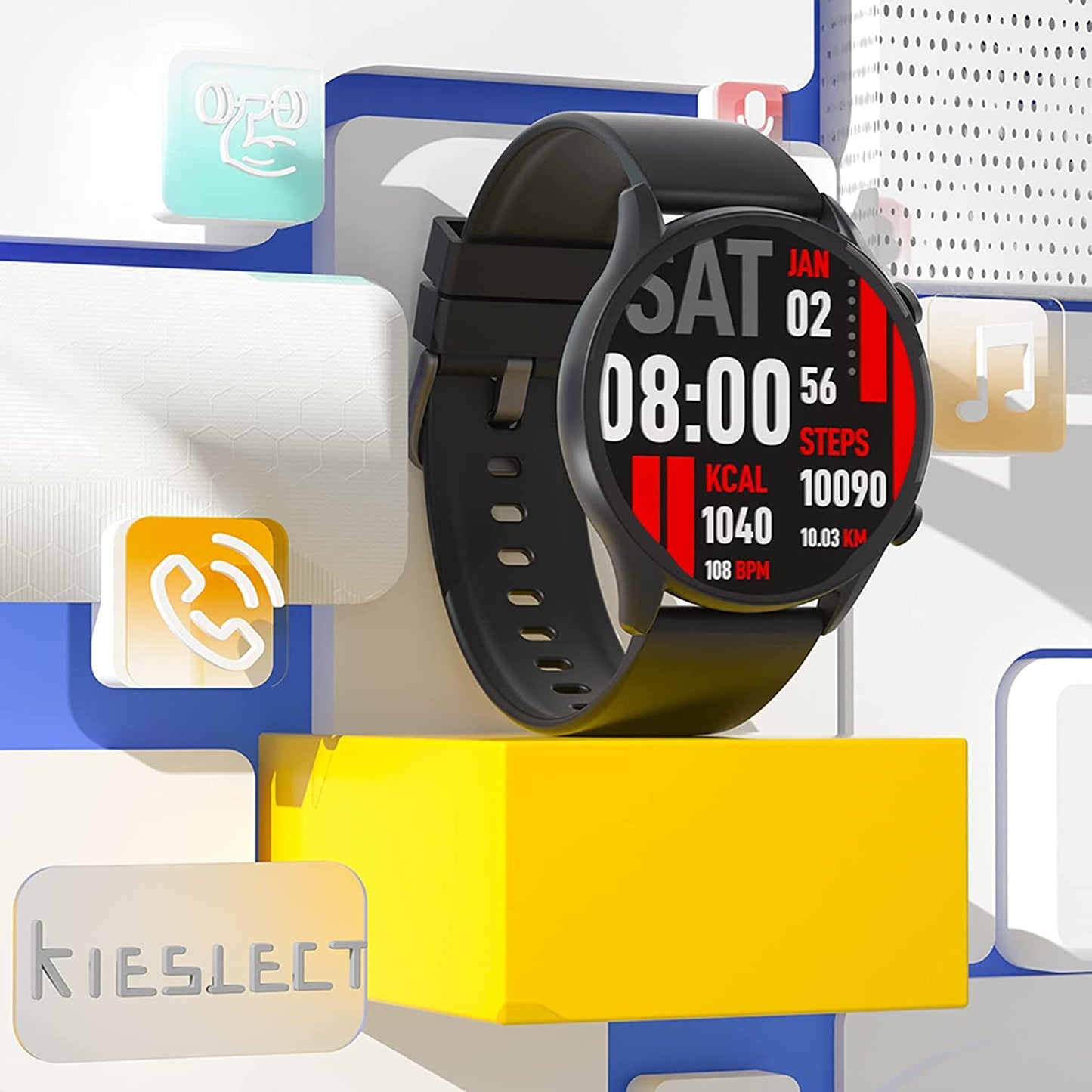Kieslect YFT2024EU KR Calling Smart Watch