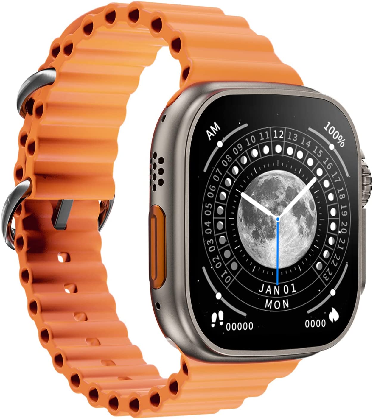 Microwear Ultra Max Smartwatch Orange Color
