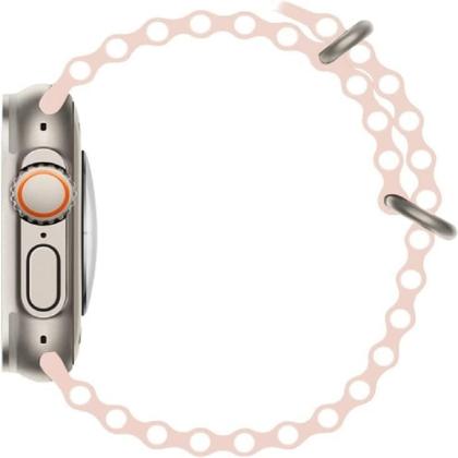 Soft Silicone iWatch Strap Series Ultra -Pink