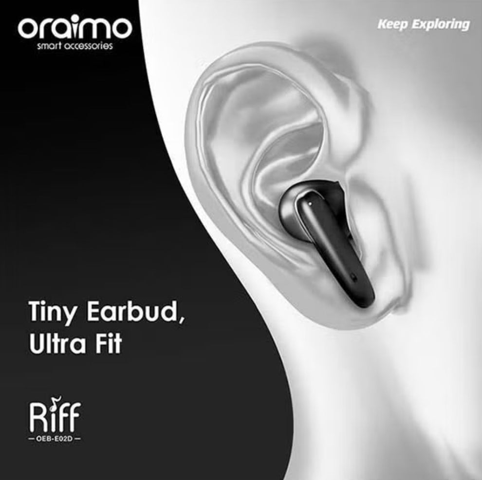 Oraimo Riff TWS True Wireless Earbuds – 100 Sanf