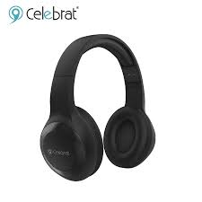 Celebrat A23 Scalable Design Over-Ear Wired/Wireless Earphone - Black