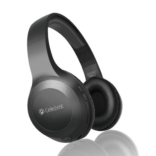 Celebrat A23 Scalable Design Over-Ear Wired/Wireless Earphone - Black