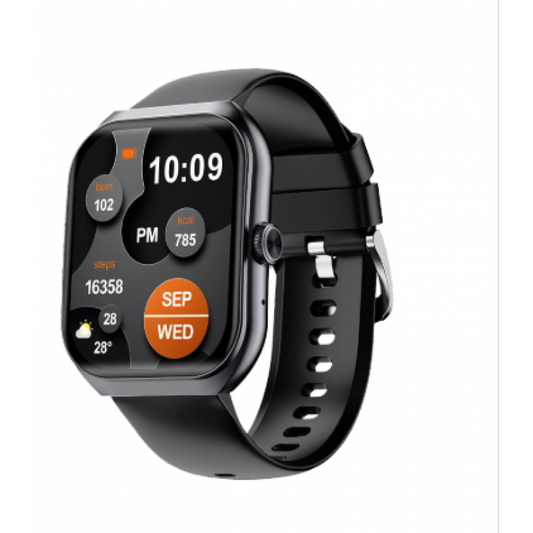 Awei H58 Multifunctional Smart Watch (Men/Women) Fitness Sports Bracelet Compatible with Android iOS- Black - Local Warranty 6 Months