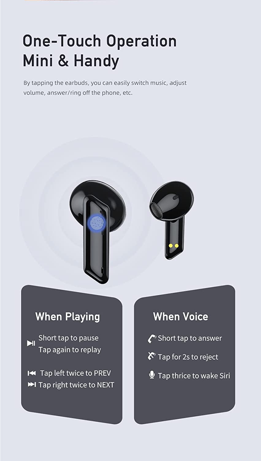Awei T36 Earbuds - Black