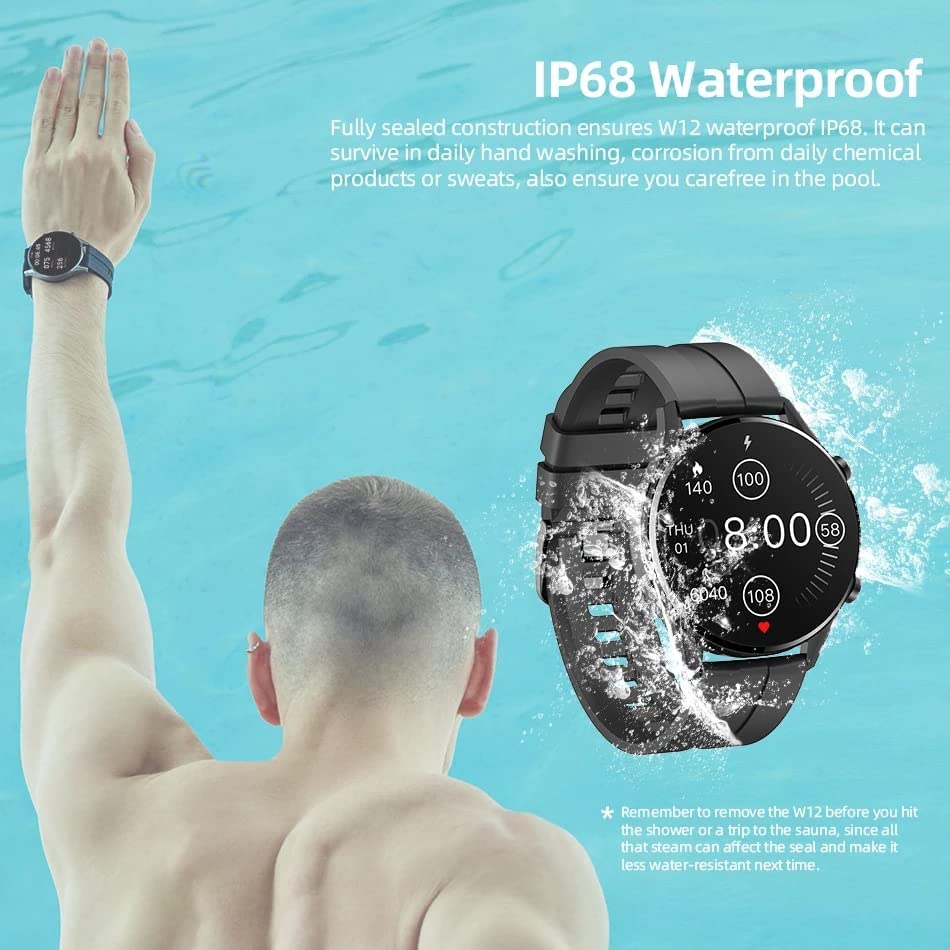 IMILAB Smart Watch, Black - W12