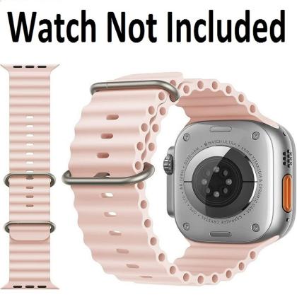 Soft Silicone iWatch Strap Series Ultra -Pink